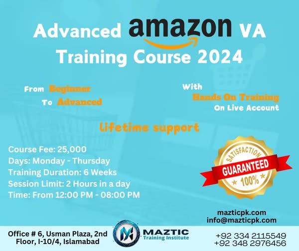 Unlock the Keys to Success in E-Commerce with Maztic Training Institute!